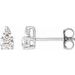 14K White 1/3 CTW Lab-Grown Diamond Earrings 
