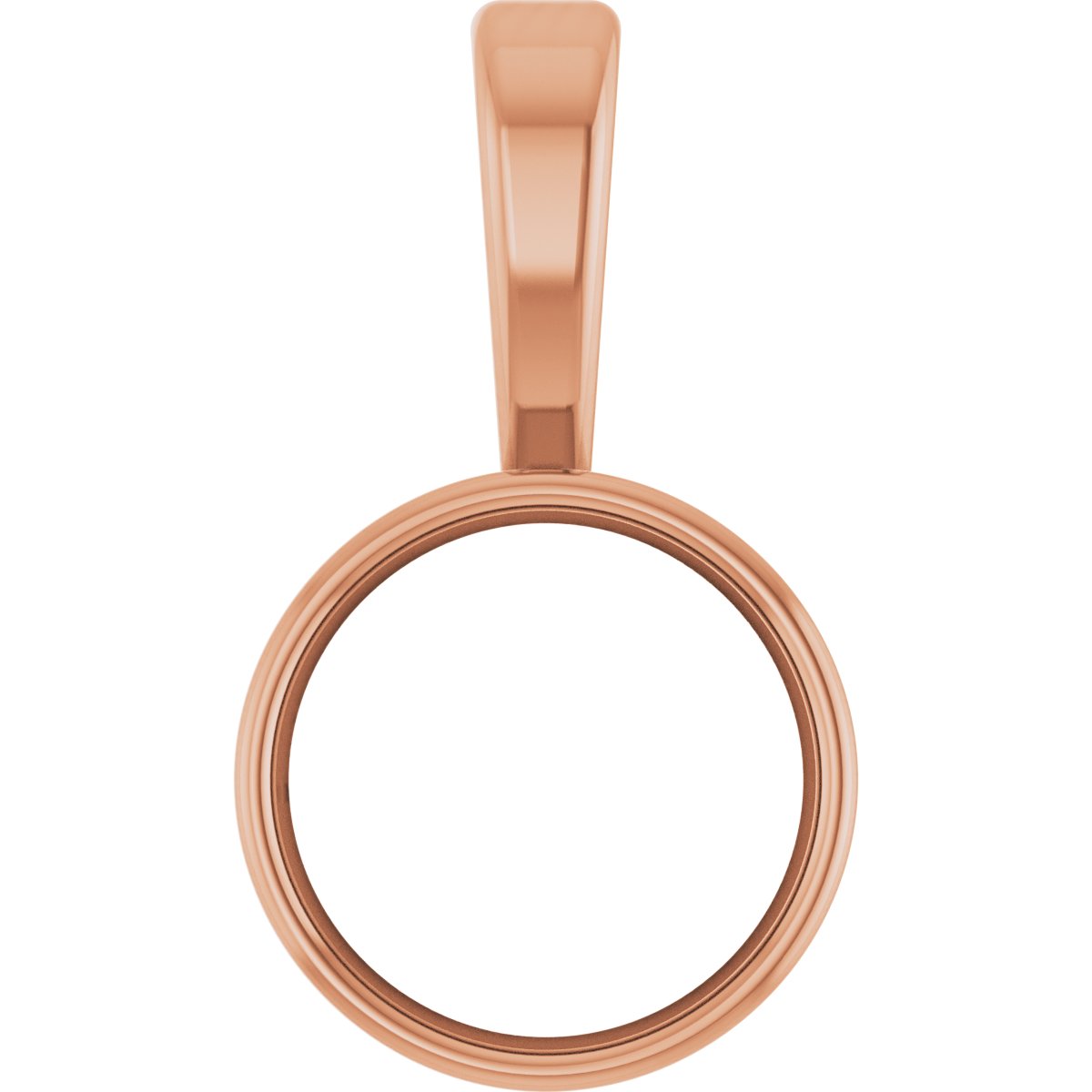 Bezel-Set Solitaire Necklace or Pendant