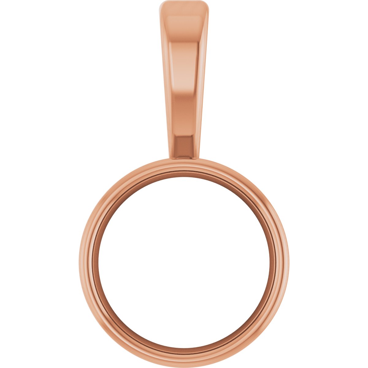 Bezel-Set Solitaire Necklace or Pendant
