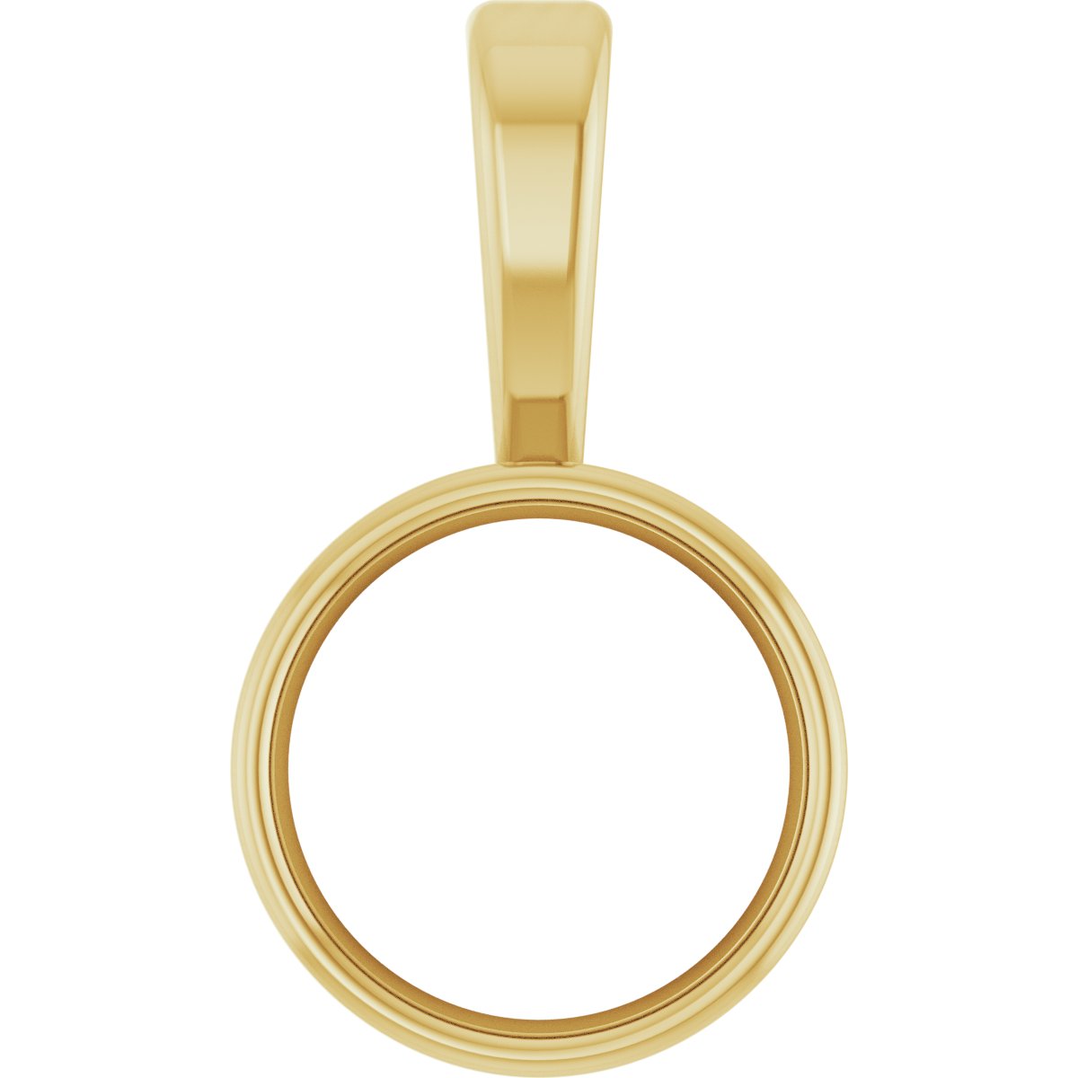 Bezel-Set Solitaire Necklace or Pendant