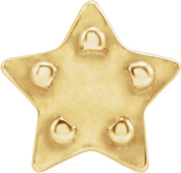 Cabochon Star Trim