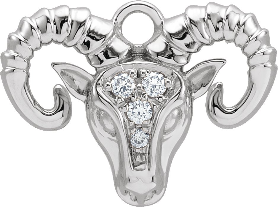 Petite Pavé® Zodiac Dangle