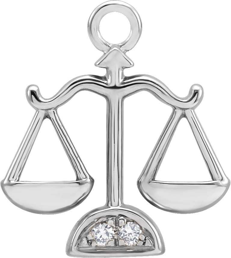 Petite Pavé® Zodiac Dangle