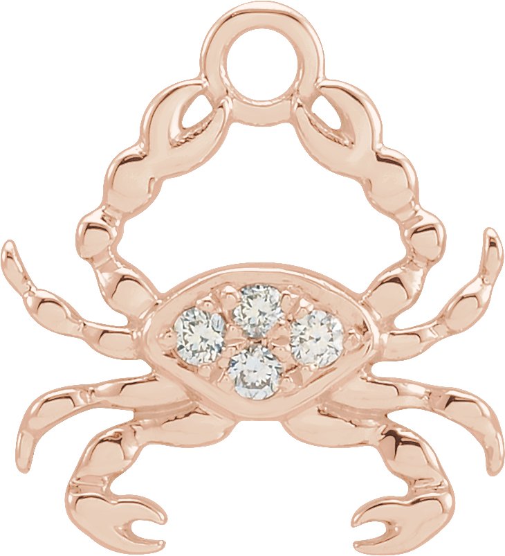 Petite Pavé® Zodiac Dangle