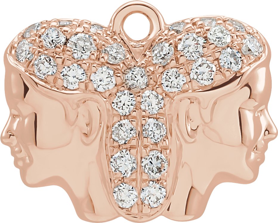 Petite Pavé® Zodiac Dangle