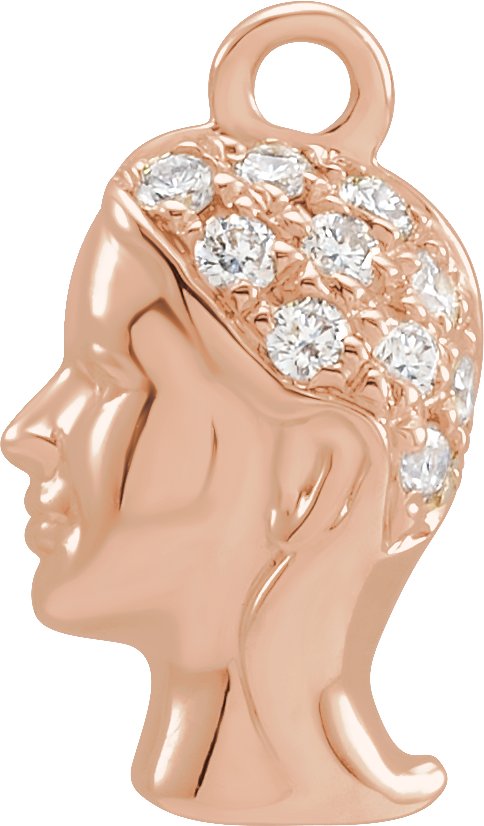 Petite Pavé® Zodiac Dangle
