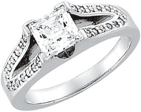 Platinum Bridal Engagement Ring 1.2 Carat Ref 902297