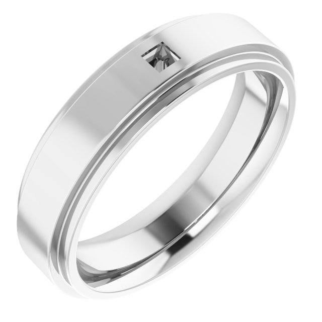 Accented Stepped-Edge Flat Band