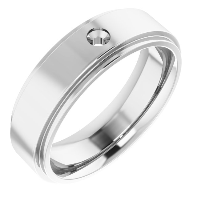 Accented Stepped-Edge Flat Band