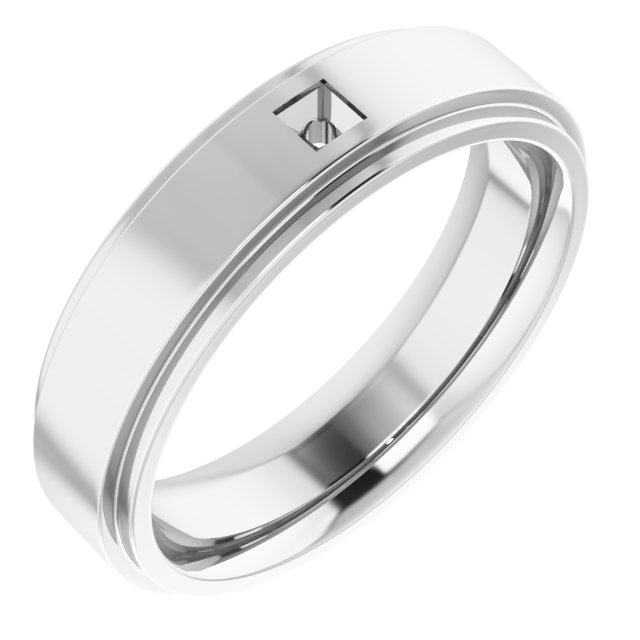 Accented Stepped-Edge Flat Band