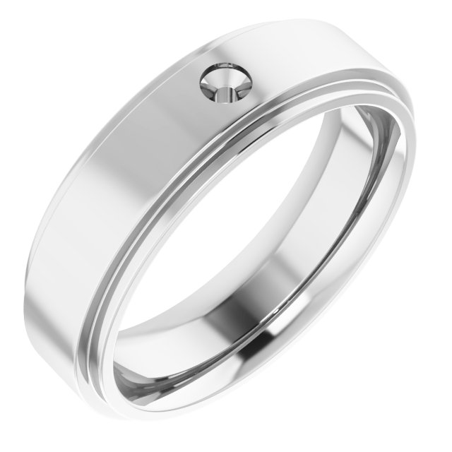 Accented Stepped-Edge Flat Band