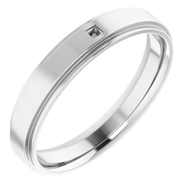 Accented Stepped-Edge Flat Band