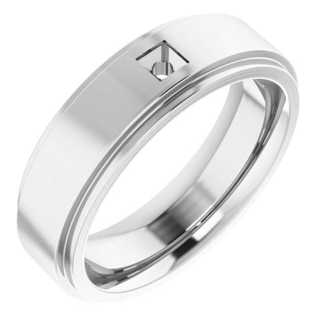 Accented Stepped-Edge Flat Band