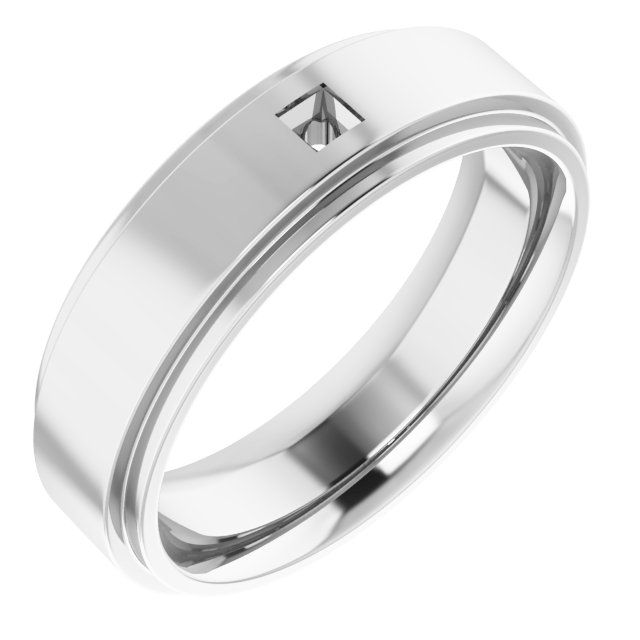 Accented Stepped-Edge Flat Band