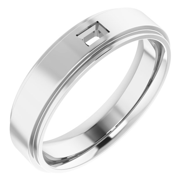 Accented Stepped-Edge Flat Band