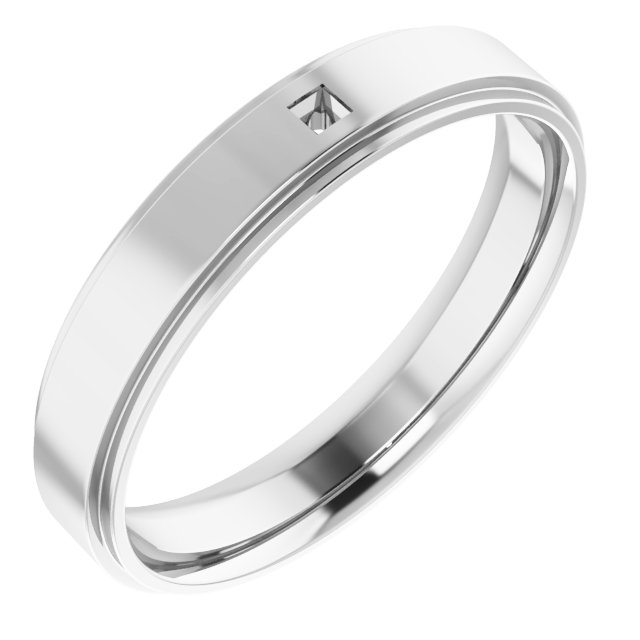 Accented Stepped-Edge Flat Band