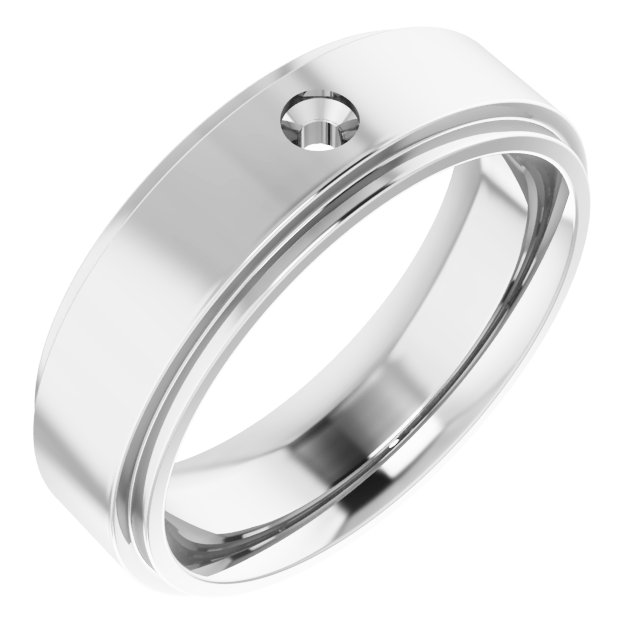 Accented Stepped-Edge Flat Band