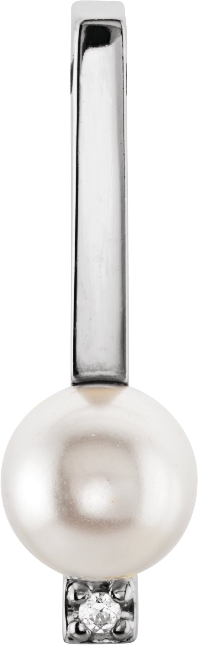 Pearl Bar Slide Pendant