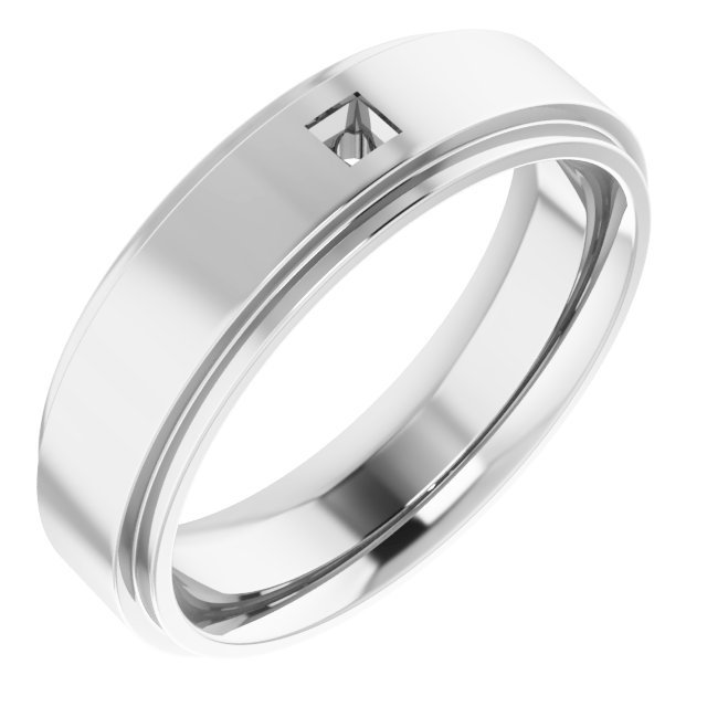 Accented Stepped-Edge Flat Band
