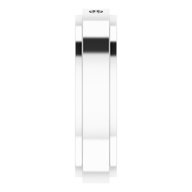 3x2 mm Straight Baguette Mens Band Mounting view 4