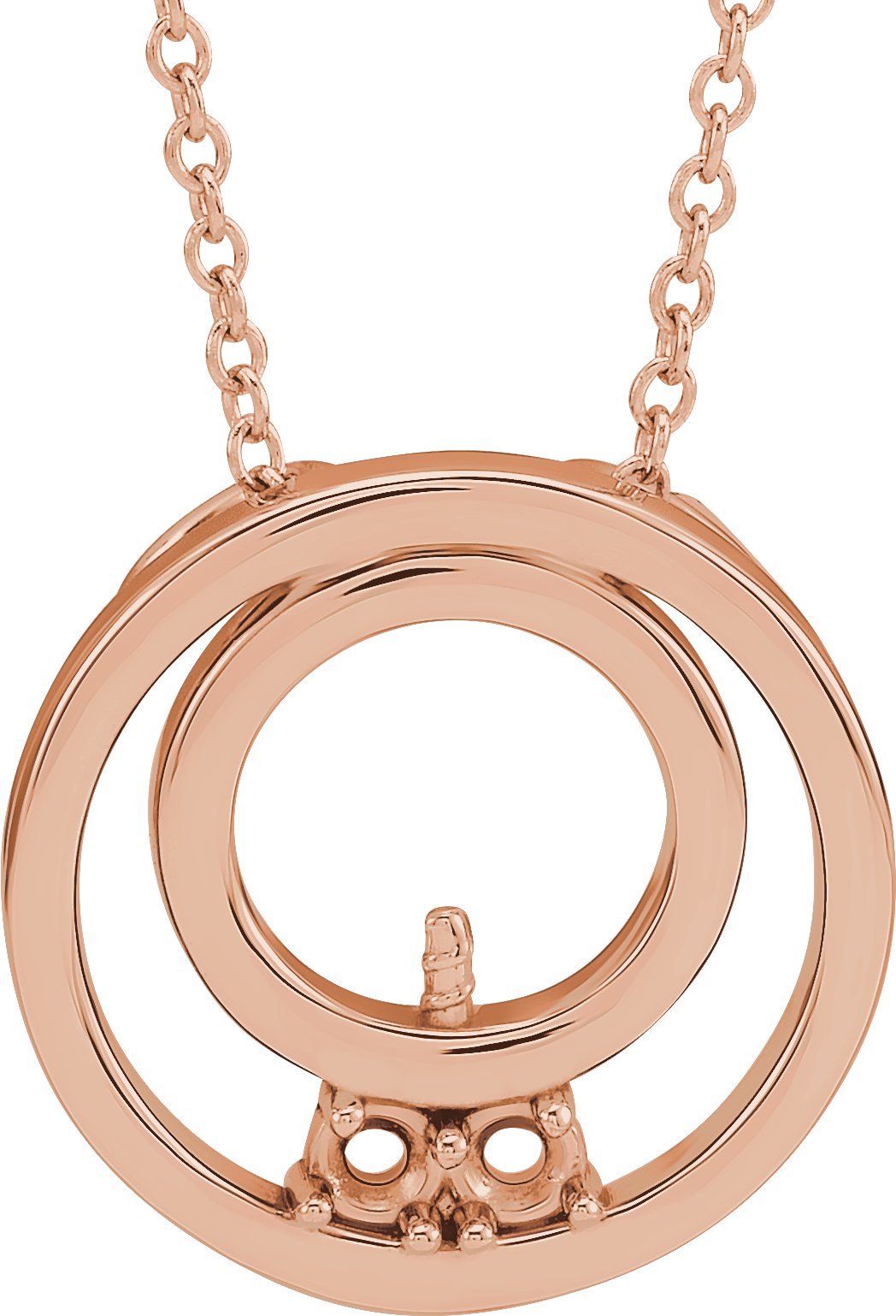 Family Pearl Circle Necklace or Pendant