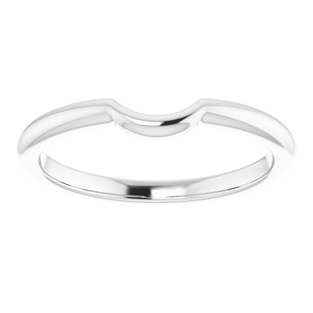 14K White Matching Band-3