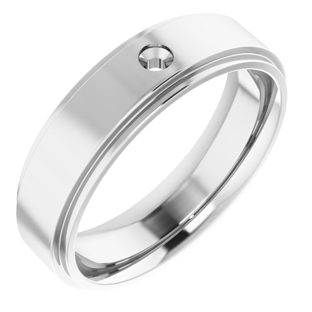 Accented Stepped-Edge Flat Band