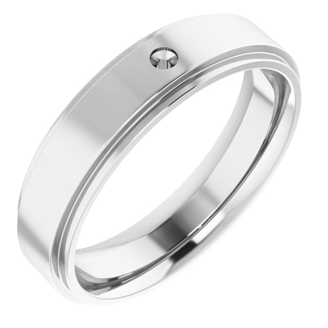 Accented Stepped-Edge Flat Band