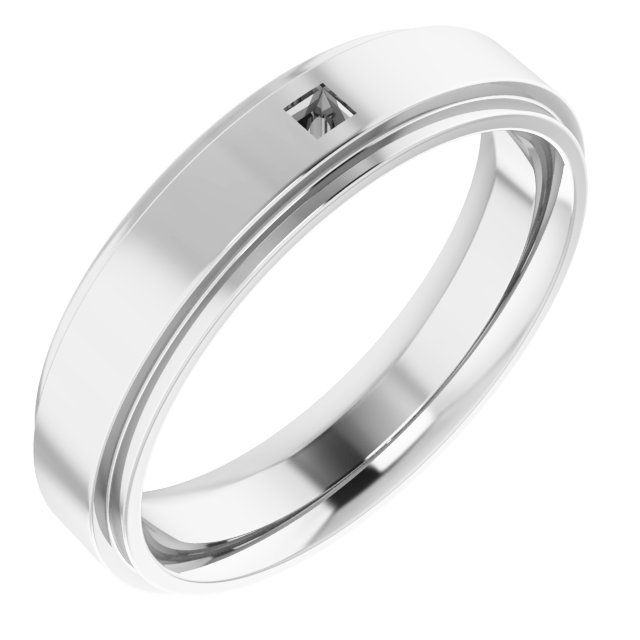 Accented Stepped-Edge Flat Band