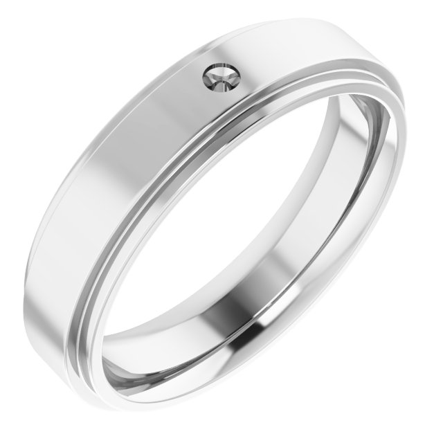 Accented Stepped-Edge Flat Band
