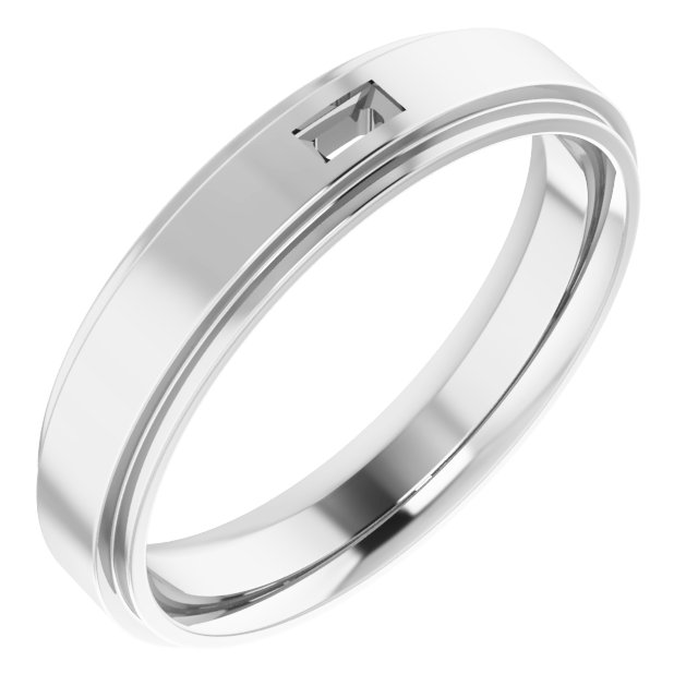 Accented Stepped-Edge Flat Band