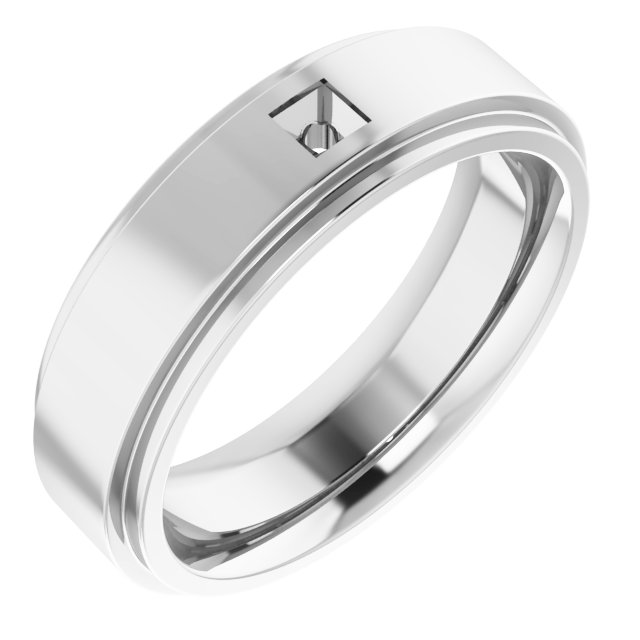 Accented Stepped-Edge Flat Band