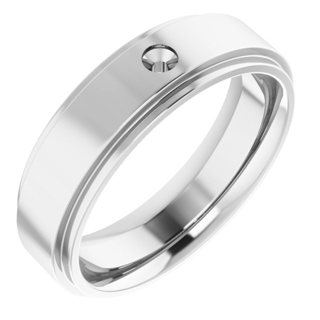 Accented Stepped-Edge Flat Band