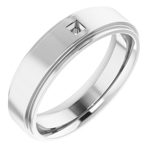 Accented Stepped-Edge Flat Band