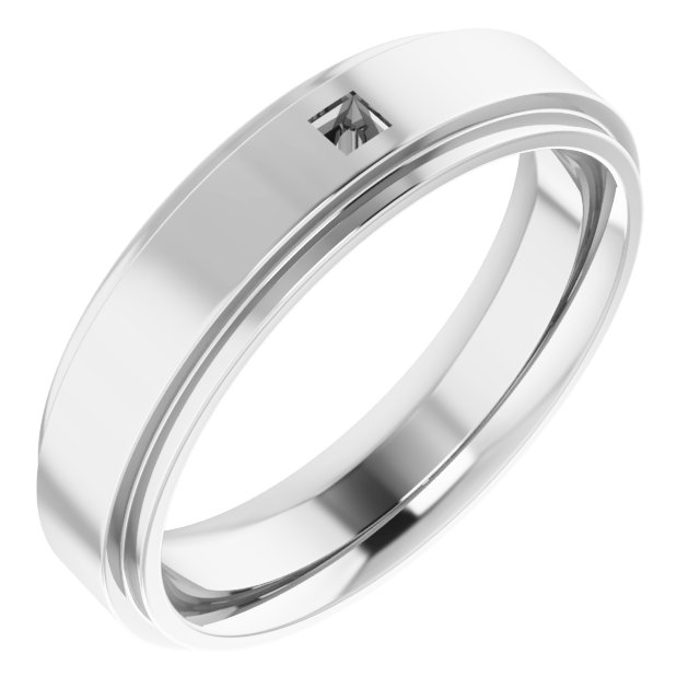Accented Stepped-Edge Flat Band