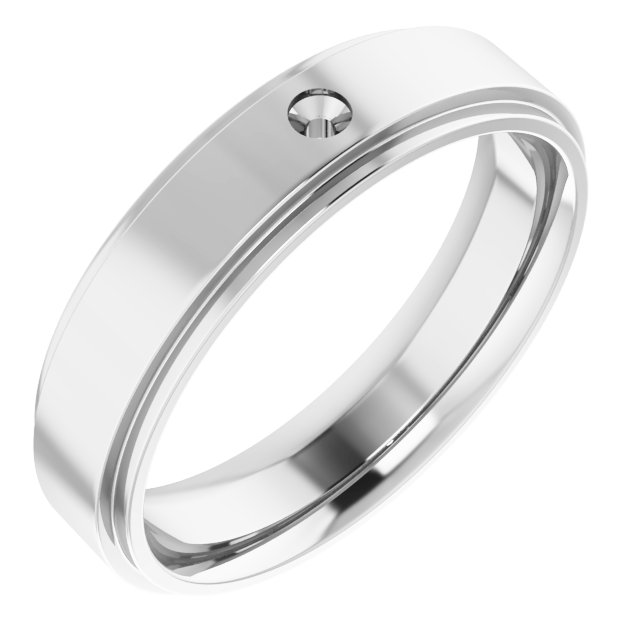 Accented Stepped-Edge Flat Band