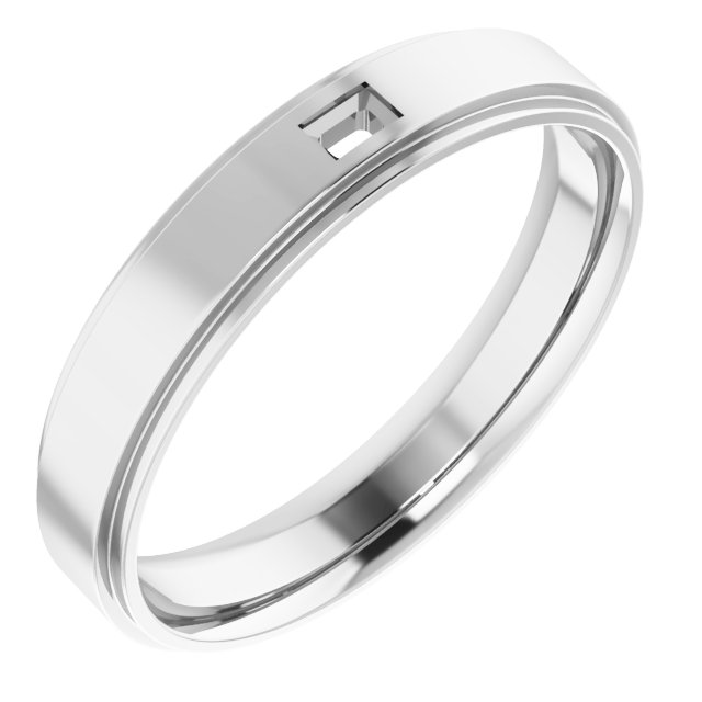 Accented Stepped-Edge Flat Band