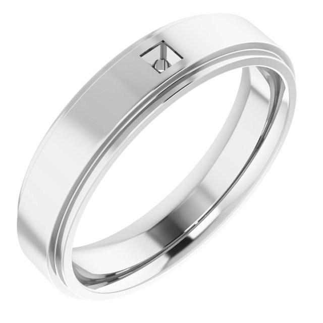 Accented Stepped-Edge Flat Band