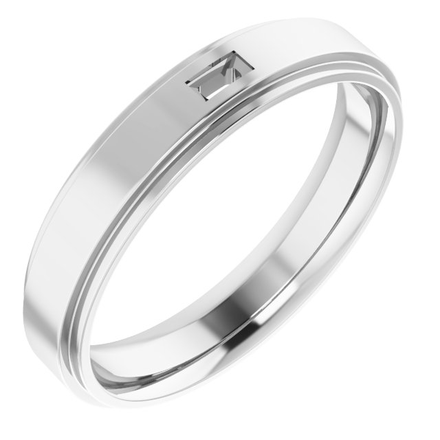 Accented Stepped-Edge Flat Band