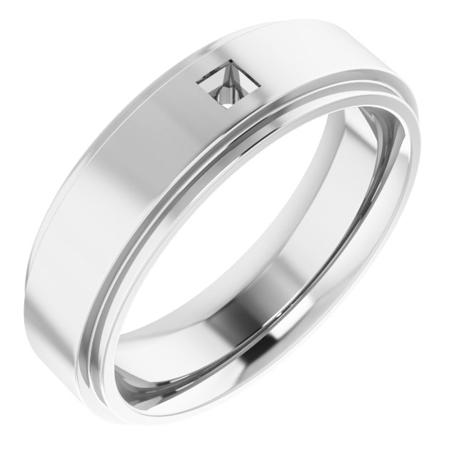 Accented Stepped-Edge Flat Band