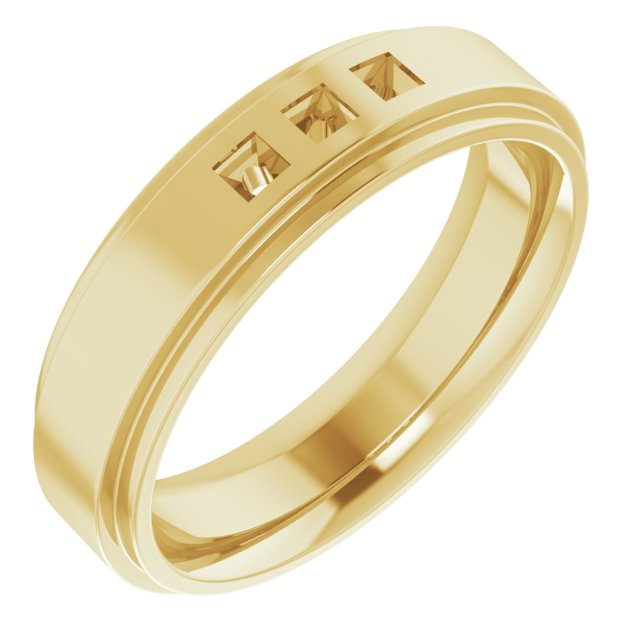14k Yellow Gold