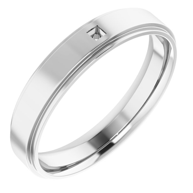 Accented Stepped-Edge Flat Band