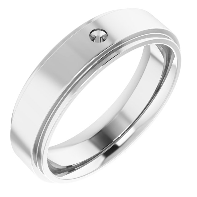 Accented Stepped-Edge Flat Band