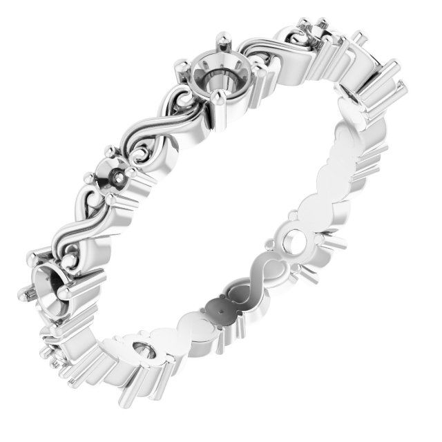 Infinity-Inspired Eternity Band