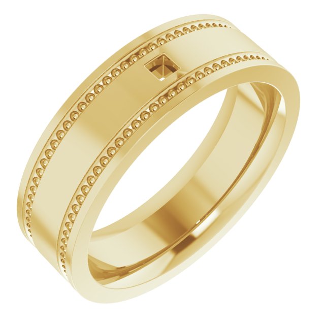 14k Yellow Gold