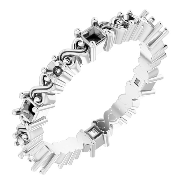 Infinity-Inspired Eternity Band