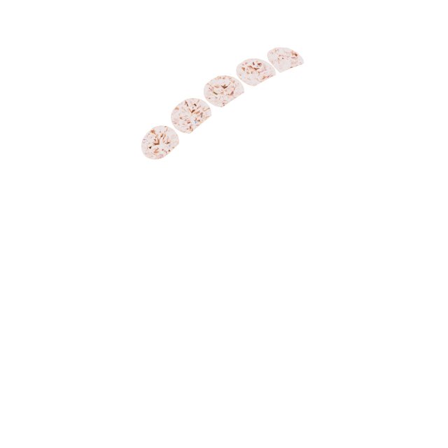 14K Rose 2 mm Round Diamond Ring