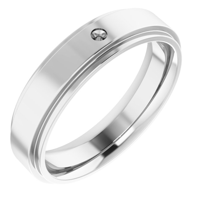 Accented Stepped-Edge Flat Band
