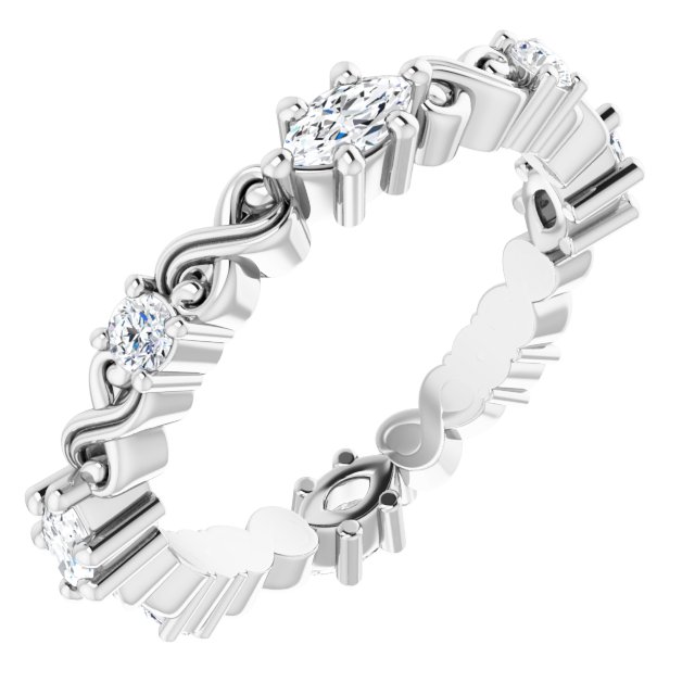 14k White Gold