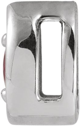 Alternative view of Teardrop Necklace or Slide Pendant